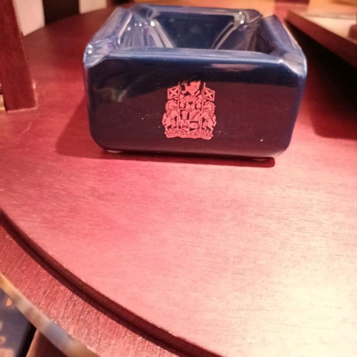 Ballantine's THE SUPERB SCOTCH collectible glass ashtray like new