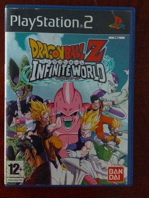 Dragonball Z Infinite World PS2 used, in good condition