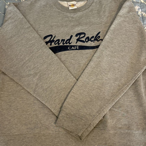 Hard Rock Cafe grey vintage sweatshirt like new