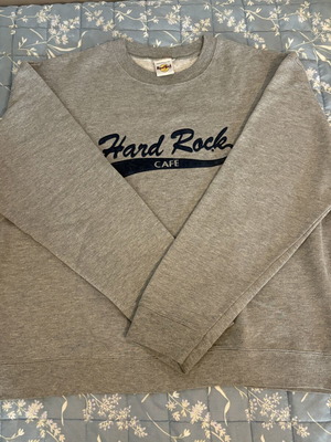 Hard Rock Cafe grey vintage sweatshirt like new