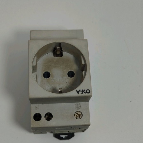 VIKO Schuko Rail Socket 250V 16A used