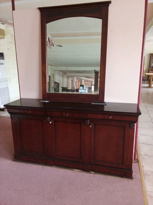 Classic buffet new, dark walnut color