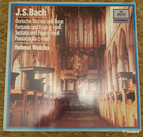  J. S. Bach Archiv produktion mad ein West Germany