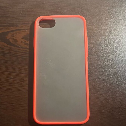 iPhone 6 case red translucent like new