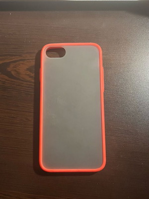iPhone 6 case red translucent like new