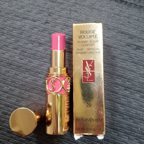 Yves Saint Laurent Rouge Volupté lipstick No. 29 Opéra Rose