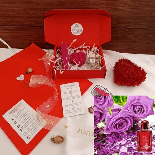 Inspired Si Passione and Rose & Violet Candle Wax Melt and Car Diffuser Gift Set 10ml
