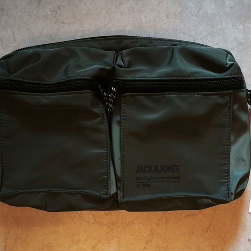Jack & Jones τσαντάκι μέσης καινούργιο, καφέ