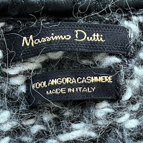 Massimo Duti women's outerwear like new, oversized small to large, white and gray