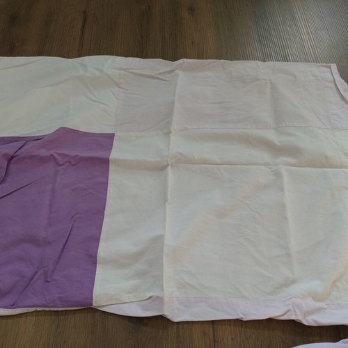 Duvet cover and pillowcase cotton, like new, with print
