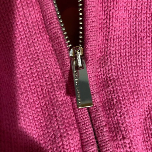 Ralph Lauren cardigan pink like new, medium