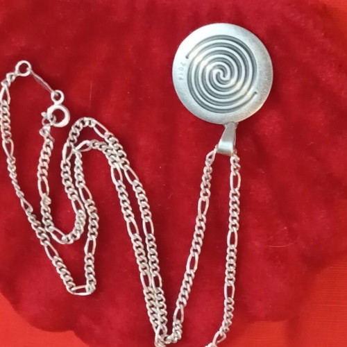Lalaounis A21 925 silver pendant with classic chain used