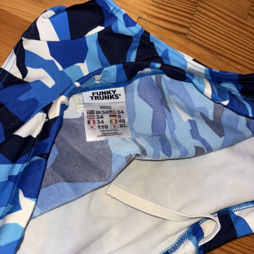 Funky Trunks swim shorts, blue, size S