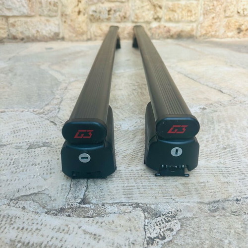 G3 Aluminum Roof Bars Set with Feet and Lock for Mini Cooper Countryman