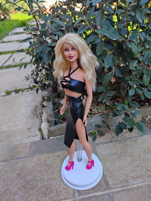 Barbie Pamela Anderson OOAK used with handmade clothes