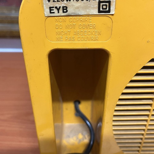 Vintage Harrison fan heater used