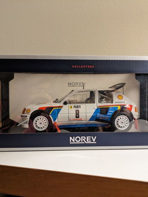 Peugeot 205 t16 1986 WRC 1/18 Norev καινούργιο