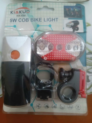 Bicycle lights like new