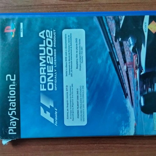 Formula One 2002 PlayStation 2 game used