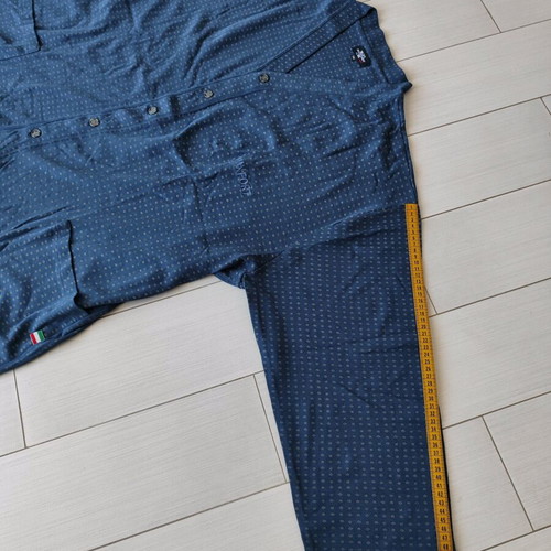 Vintage MaxFort men's cotton pajamas 7XL like new, blue