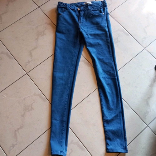 Blue Zara pants like new, age 13-14, size 164 cm