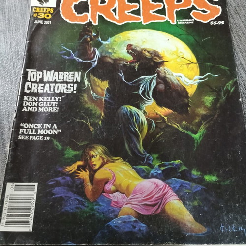 The Creeps #30 comic used, June 2021