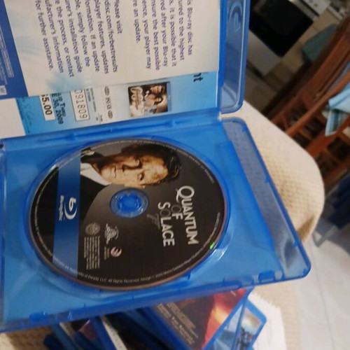 Blue Ray Quantum of Solace James Bond English used