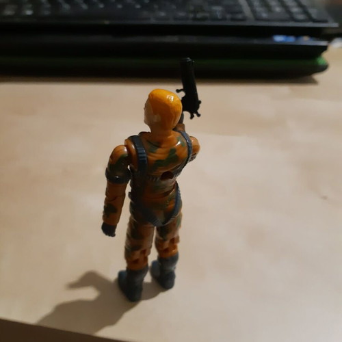 GI Joe Free Fall action figure like new, 1988-1992 period