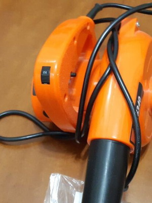 Krausmann 6340 ηλεκτρικός χειροκίνητος φυσητήρας απορροφητήρας 450W με καλώδιο