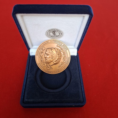 2004 Athens Olympic Games medal in original case
