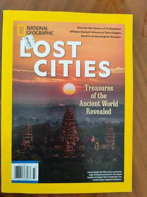 National Geographic Lost Cities special edition like new