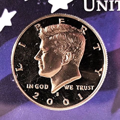 Official Proof Set 2001 new, U.S. Mint edition