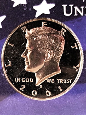 Official Proof Set 2001 new, U.S. Mint edition