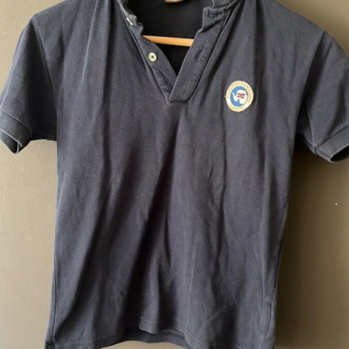 Napapijri polo shirt used, blue, size 134 cm