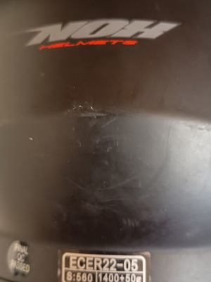 Helmet used, medium size