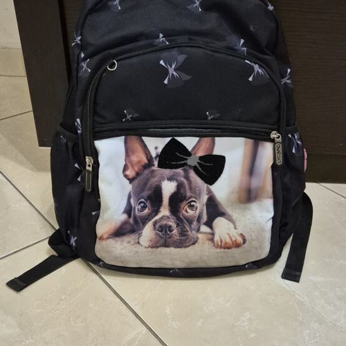 Lyc Sac My Puppy School Set like new, backpack and pencil case