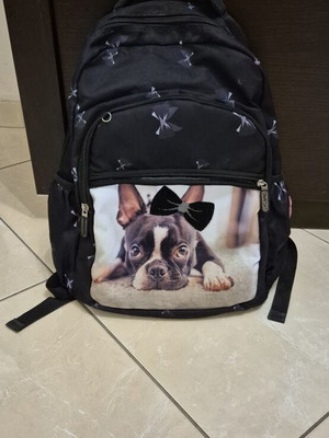 Lyc Sac My Puppy School Set like new, backpack and pencil case