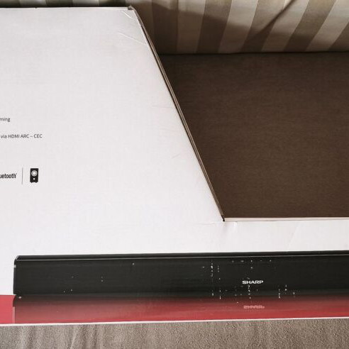 Sharp HT-SBW110 Soundbar 2.1 Bluetooth HDMI 180W with subwoofer and remote