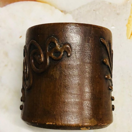 Decorative cup used, dimensions 7x7 cm
