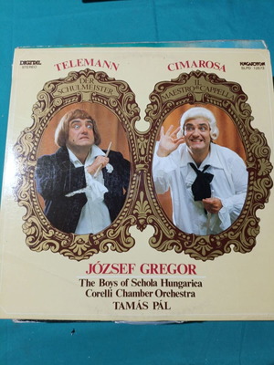 Telemann Der Schulmeister and Cimarosa Il Maestro di Cappella vinyl album