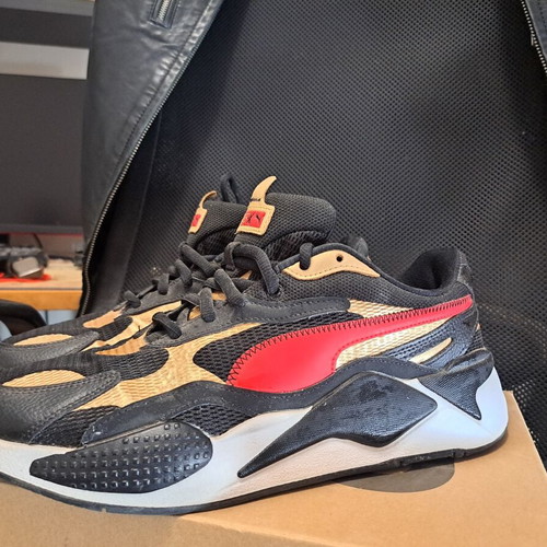 Puma RS-X3 CNY sneakers, black and gold, limited edition