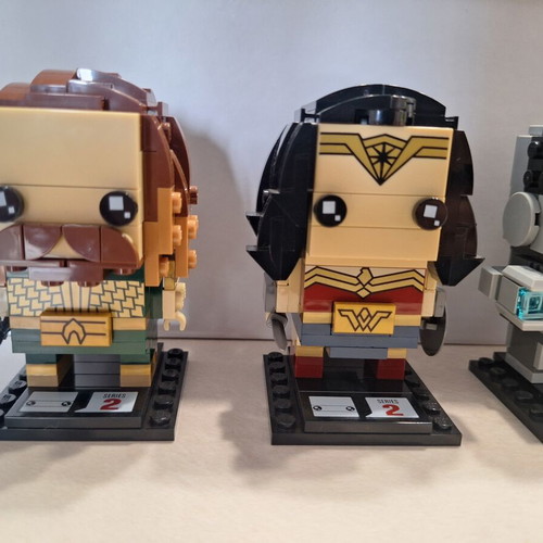 Lego Brick Headz DC used assembled set without instructions