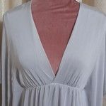 Feel Free London women's tunic dress, soft grey, size M