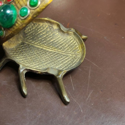 Bronze ashtray used