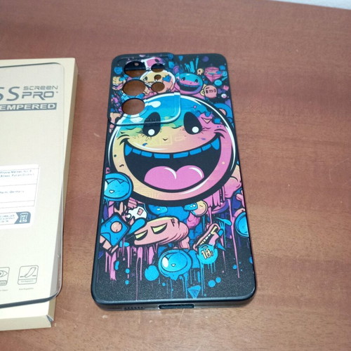 S21 Ultra glass screen protector and case new