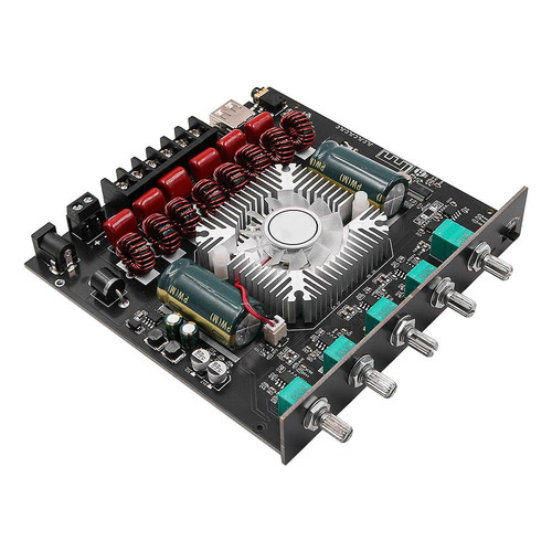 Audio Module Amplifier 2+1 Channels 2x220W + 350W Subwoofer Bluetooth USB TPA3255 Chip