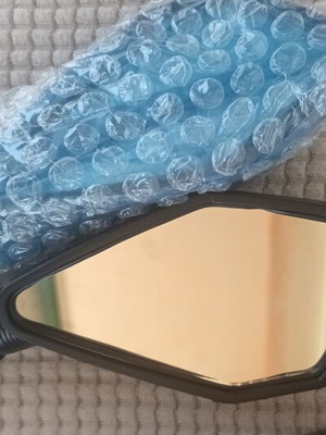 Motorcycle mirrors new in packaging
