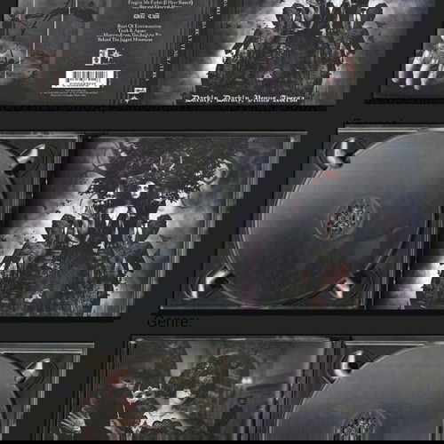 Cradle Of Filth Darkly, Darkly, Venus Aversa CD σαν καινούργιο, limited edition