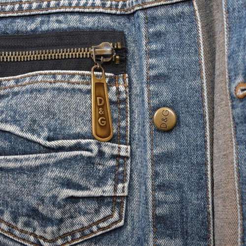 Denim jacket Dolce & Gabbana used, size Medium