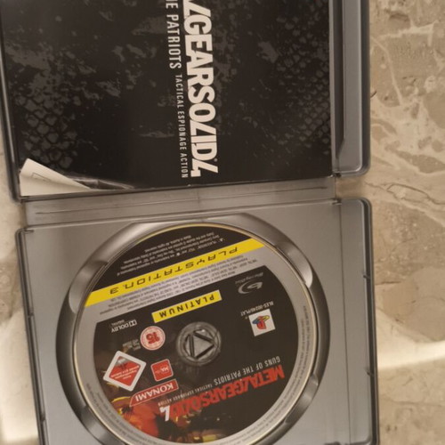 Metal Gear Solid 4 PS3 game
